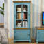 Bule Solid + Manufactured Wood Display Cases