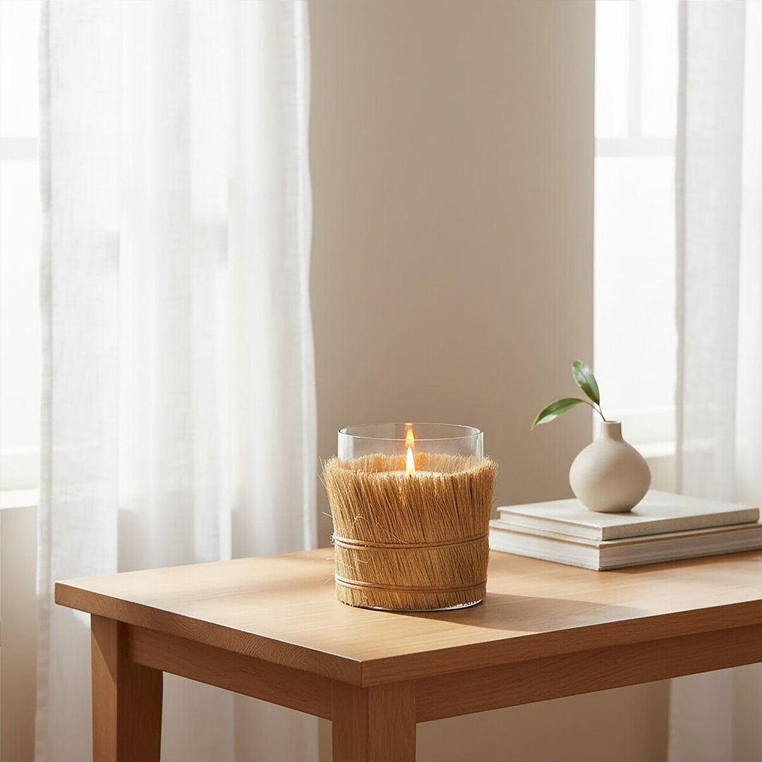 Glass Tabletop Tealight Holder