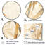 «Mute Bamboo Embrace II», art mural sur toile de bambou_106614-95900839-95900840