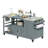 75.4" Outdoor Kitchen Island with Sink, Solid Wood Outdoor Grill Cart for XL Green Egg Grills, Rolling Outdoor Bar Cart with Stainless Steel Top, for Pizza Prep & BBQ, Grey Blue-2031028234