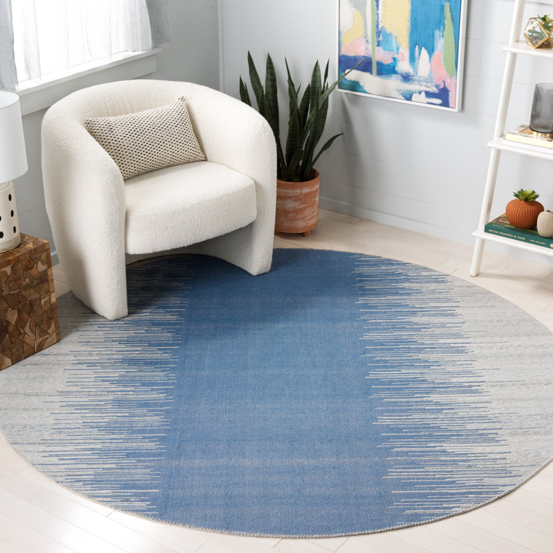 Diors Performance Abstract Rug, Round 7'