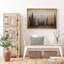Impression sur toile Golden Forest Mountain, décor de paysage rustique chaleureux pour chalet ou bureau-115210124-115210121-115210117