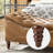 Zona 59"W Traditional Faux Leather Tufted Upholstered Storage Bench with Soild Wood Legs and Nailhead Trim-1674957070