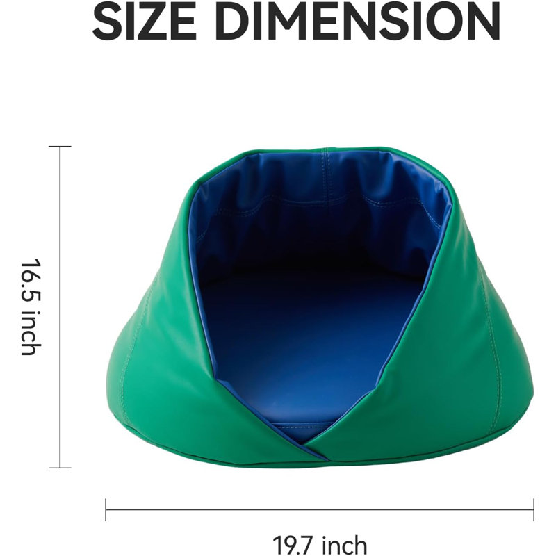 Elizjah Nest Pet Bed, Green