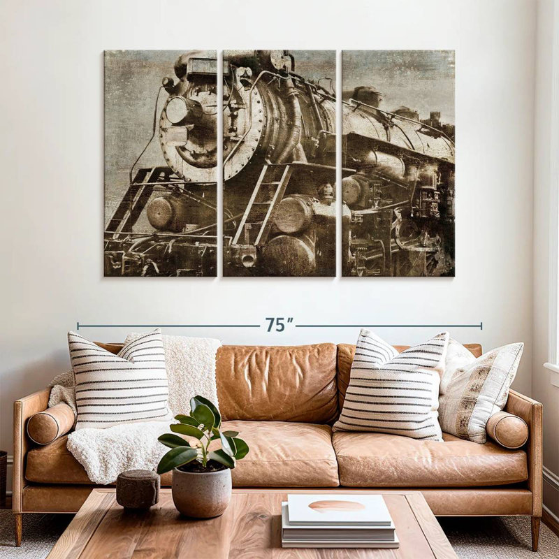 Mehar Engine Locomotive, 42'' H X 65'' W