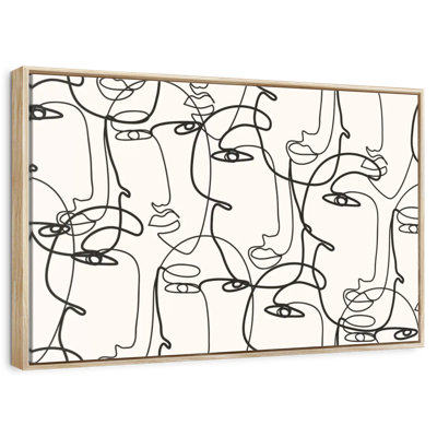 Women's Faces Illustration