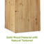 Table de bout en bois massif Suare, table d'appoint en bois pour le salon