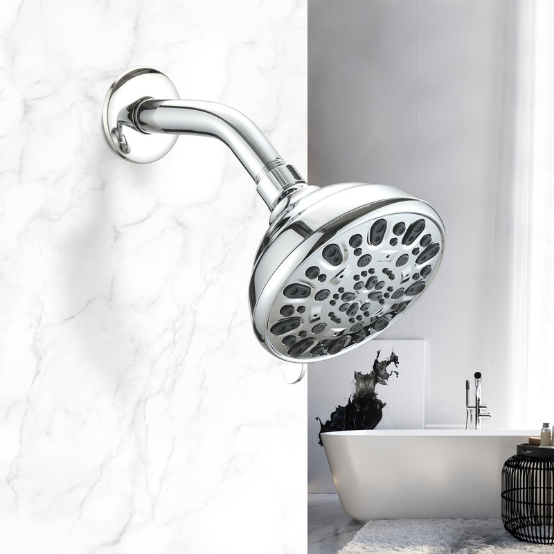 Fixed Shower Head 1.8 GPM GPM, Chrome 
