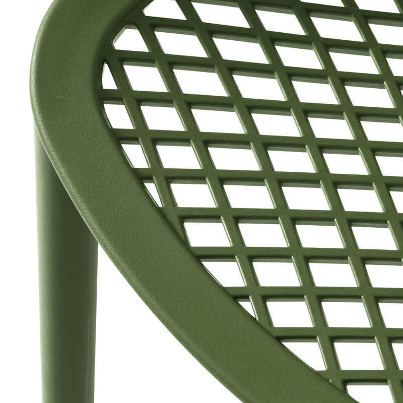 Ensemble de salle à manger rectangulaire pour 6 personnes, Vert