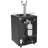 Beer Kegerator Draft Beer Dispenser Full Size Keg Refrigerator Dual Tap