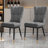 Modern Upholstered Dining Chair with Metal Frame-46129430