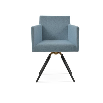 Harput Carrot Swivel Arm Chair