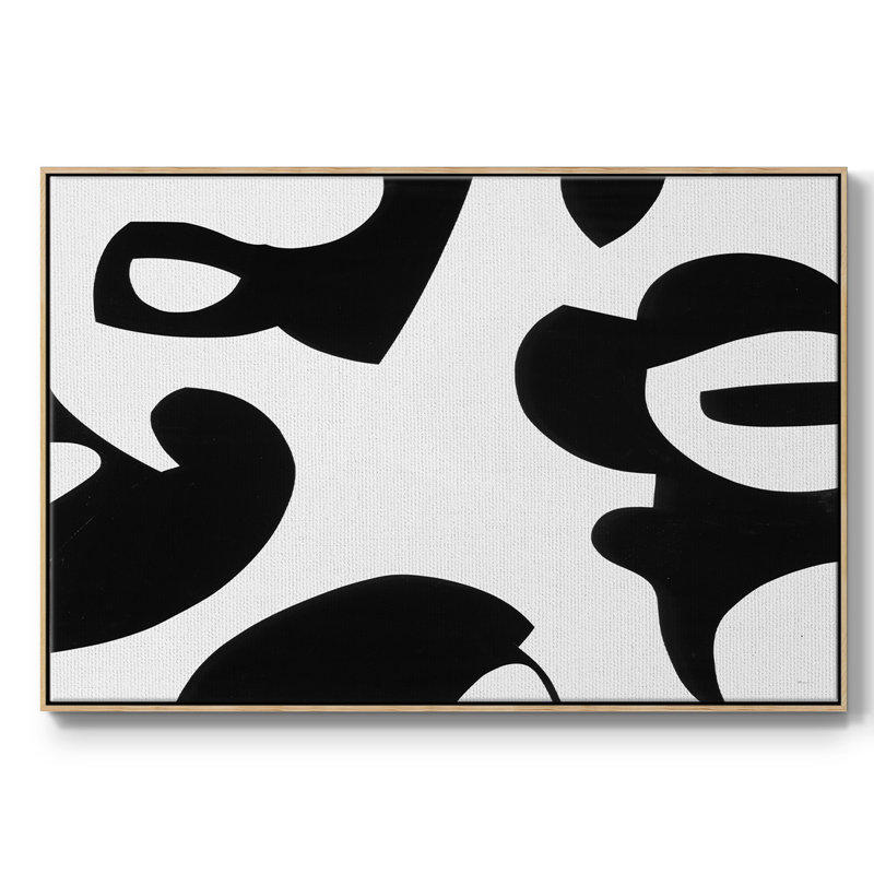 " Twilight ", 17" H x 25" W x 2" D, Natural Floater Framed Canvas