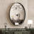 Emmarose Metal Oval Wall Mirror Bathroom Vanity Mirror Accent Mirror-1294108295-1294108290