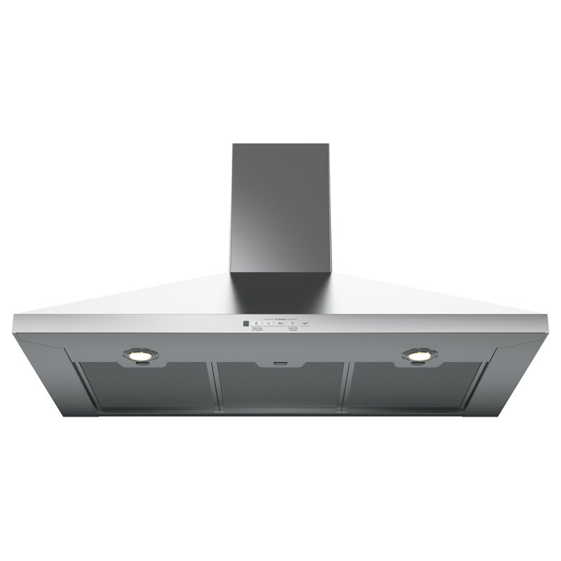 30" Stainless Steel Convertible Wall Mount Range Hood with Charcoal Filter