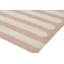 Rug & Kilim’S Contemporary Dhurrie Rug With Pink And Cream White Stripes