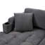 Canapé modulaire en U avec canapé en forme de U et canapé modulaire de salon de 115,7 po avec porte-gobelets intégrés, espace de rangement et ports USB-176825873