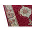 Tapis rouge et beige noué à la main de haute qualité