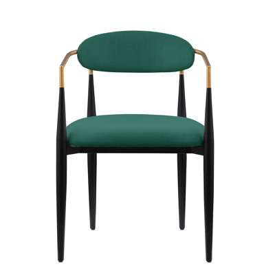 2 pièces, chaises d'appoint, revêtement en tissu, revêtement de salle à manger moderne et contemporain
