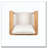 Acacia Wood Outdoor Lounge Chair Wide Backrest