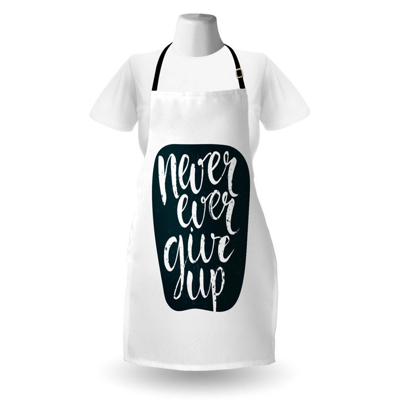 No Pattern Bib Apron