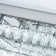 Jaclynn Modern Crystal LED Flush Mount Ceiling Light Fixture