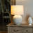 Table Lamp Adjustable Ceramic USB Table Lamp Lamp