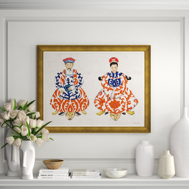 Silk Scroll Giclee Print by Dana Gibson