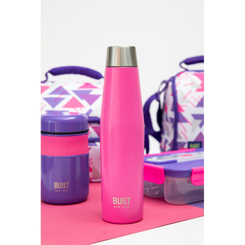 Built Perfect Seal 540ml Hydration Bottle, Pink