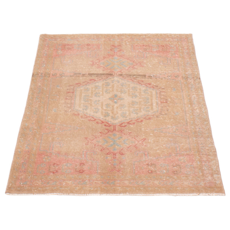 Tapis unique en laine 3 pi 6 po x 4 pi 10 po Vyolet