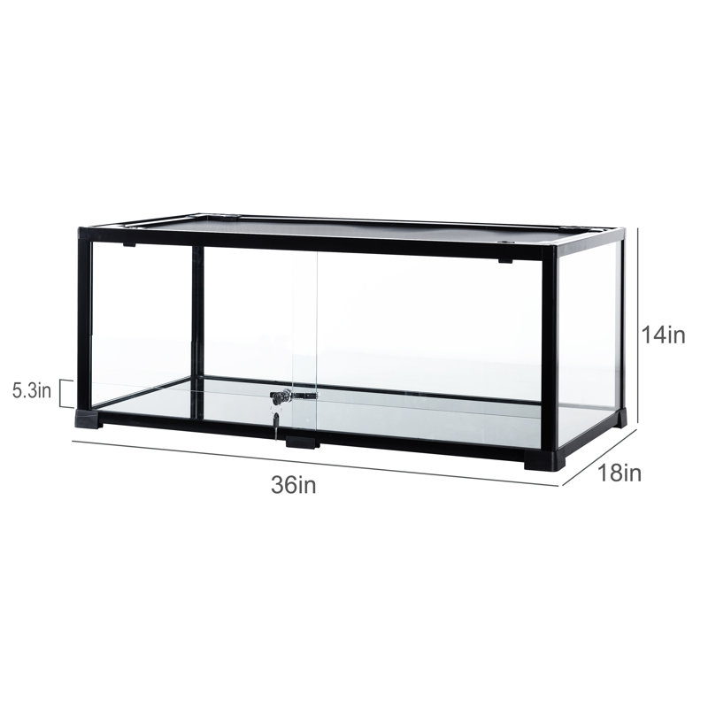 36'' x 18'' x 14'' Reptile Terrarium