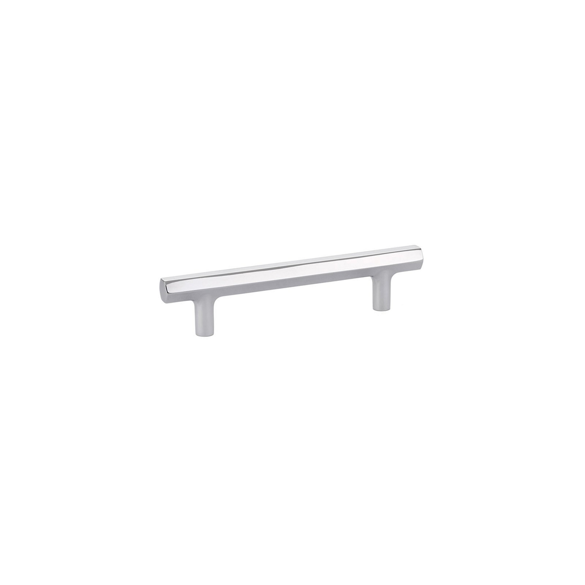 Emtek Mod Hex Cabinet Pull, Polished Chrome, 4"