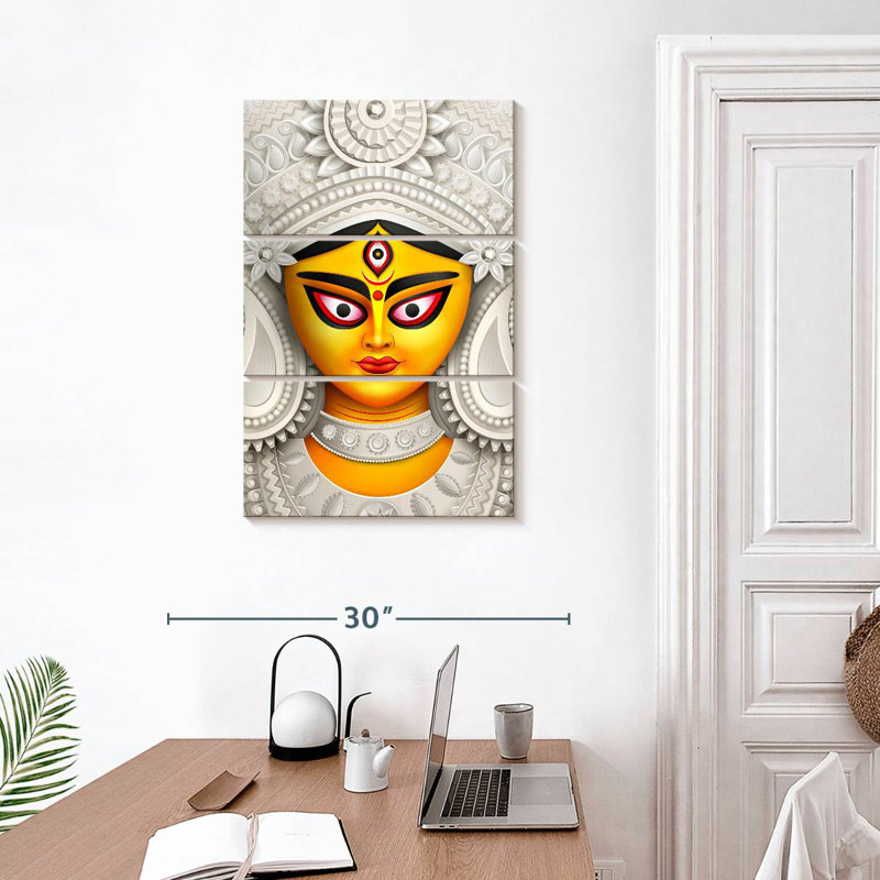 Adella Hindu Goddess Durga, 32" H x 20" W