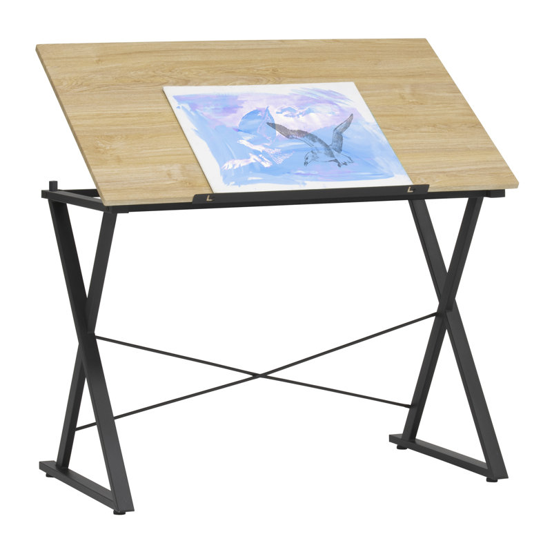 Table à dessin Crick, Bois