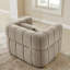 Fauteuil d'appoint 44 po surdimensionné et capitonné Boucle, ensemble de 2-1729937005