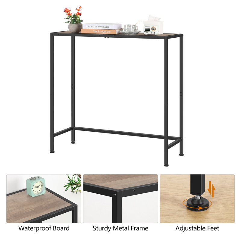 Console 31,5 po, gris, Gris