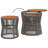 Bay Isle Home™ Patio Side Tables 2 Pcs With Wooden Top Poly Rattan-421012023