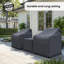 Housses pour mobilier d'extérieur en osier toutes saisons Arusha Antilles