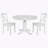 4 - Person Pedestal Dining Set-123187156-123187154-123187151