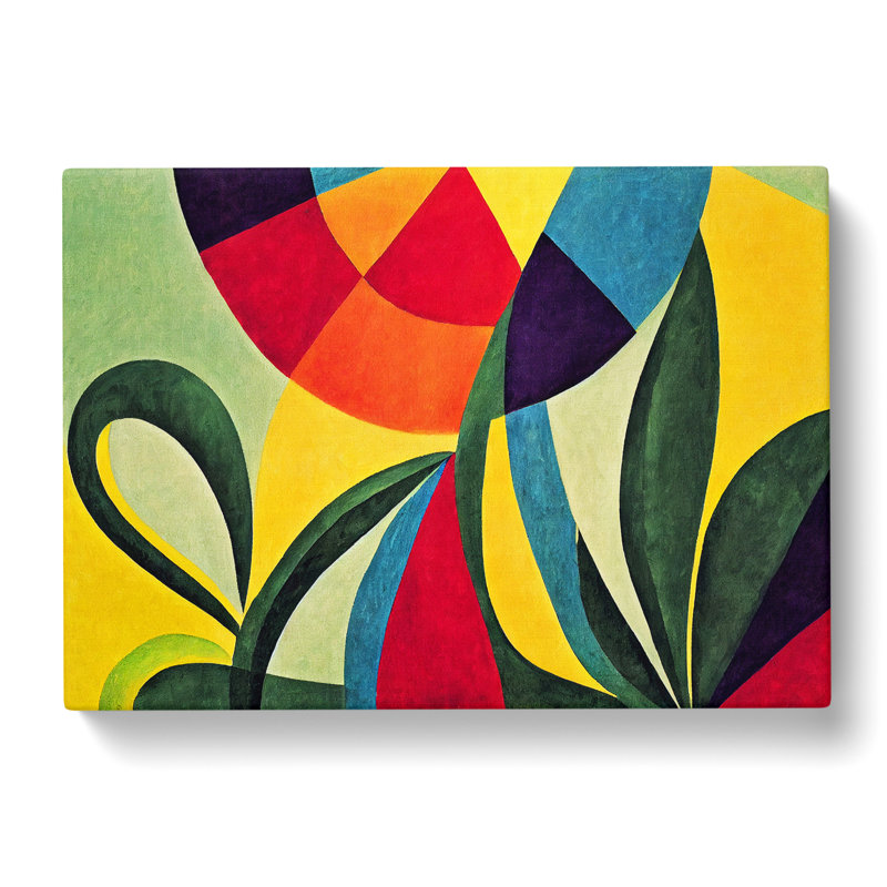 Mind Blowing Floral Abstract Art - Wrapped Canvas, 50cm H x 76cm W x 3cm D