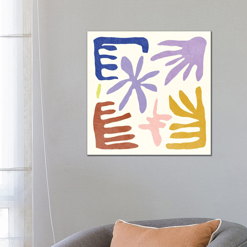 Coral Construction I 1 Piece Wrapped Canvas Wall Art, 66.04 cm H x 66.04 cm W x 1.91 cm D