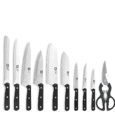 Cucina 11 Piece Knife Block Set