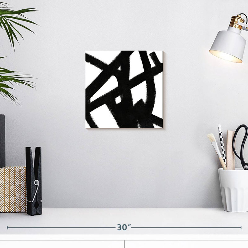 Avery Black Ink Streaks II