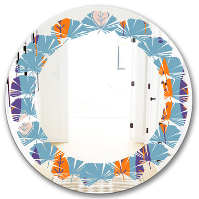 Miroir d'appoint mural Leaves Coastal