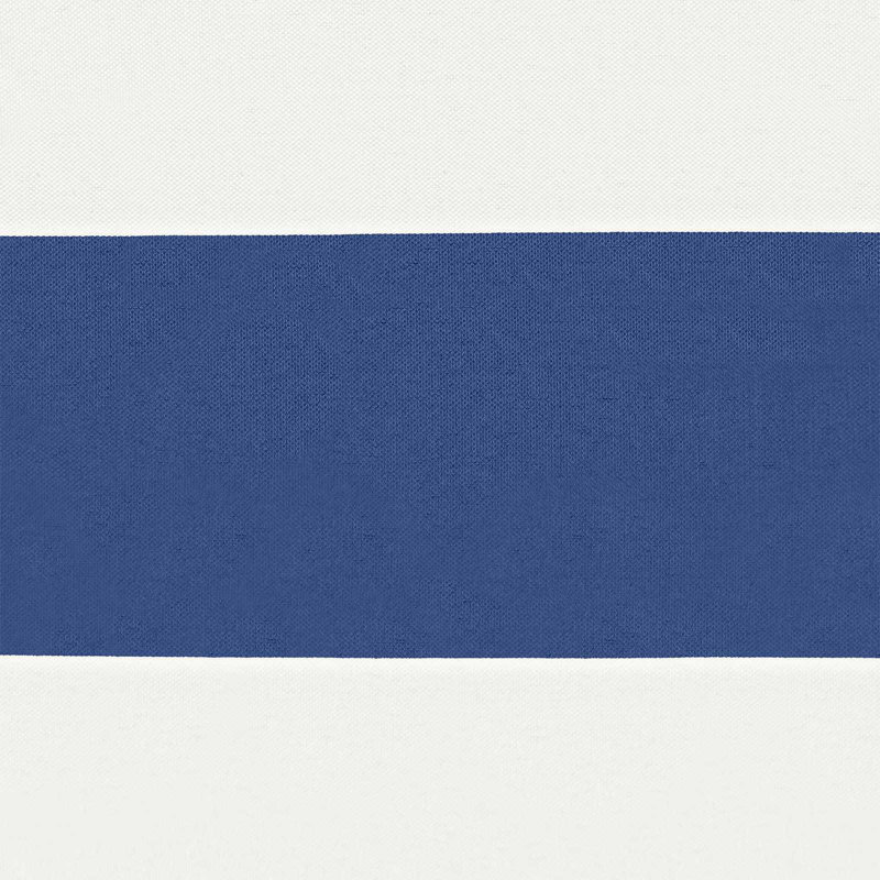 Vidaxl Sunshade Sail Oxford Fabric Triangular Shade Sail Sunscreen Canopy, Blue/White, 3m W x 4.24m L