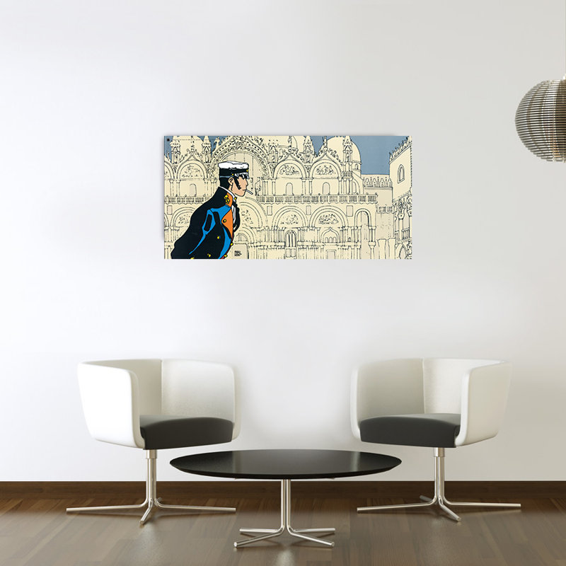 Pratt - No Frame Print on Wood, 50cm H x 100cm W x 1.8cm D