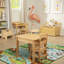 Ahlijah Wooden Step Stool - Natural-895649416