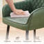 Seaham Upholstered Faux Leather Dining Chairs with Arm-496983088