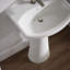 Cimarron® Vitreous China 23" Pedestal Bathroom Sink with Overflow-10940900-19195632
