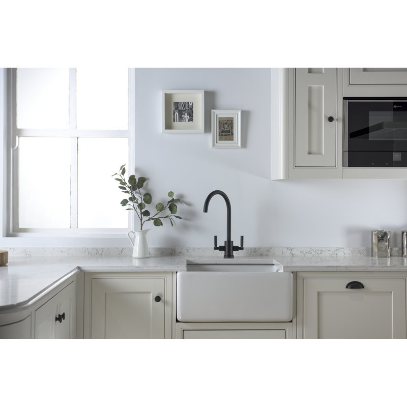Abode Designs 455mm W Single Bowl Ceramic Kitchen Sink